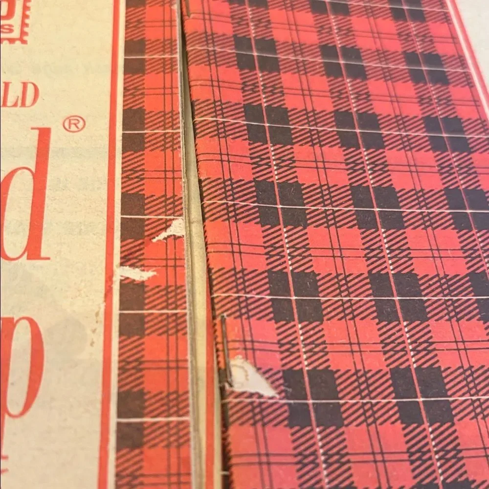 MacDonald Plaid Stamp Saver Books